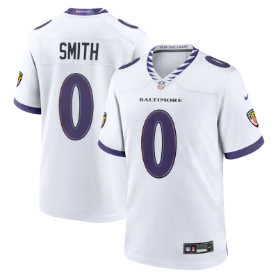 Roquan Smith Baltimore Ravens Game Jersey - White