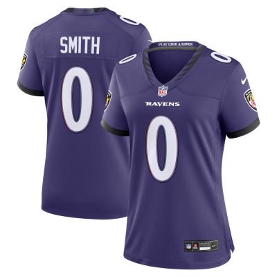 Roquan Smith Baltimore Ravens Women's Team Game Jersey - Purple