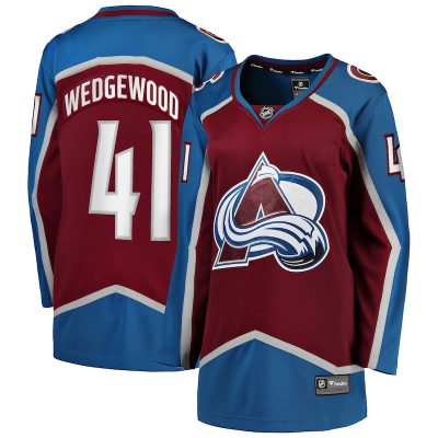 Scott Wedgewood Colorado Avalanche Women's Home Breakaway Jersey - Burgundy