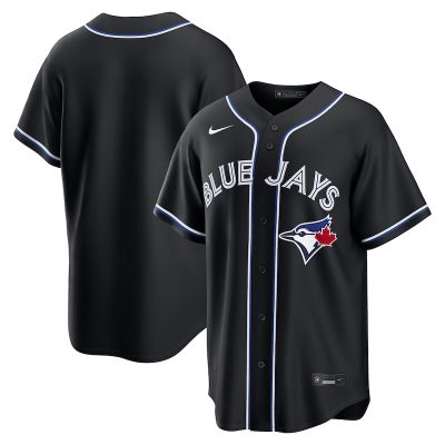 Toronto Blue Jays Fashion Replica Black Out Jersey