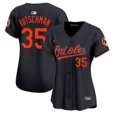 Women's Baltimore Orioles 2026 Vapor Premier Stitched Jersey - Black / Adley Rutschman