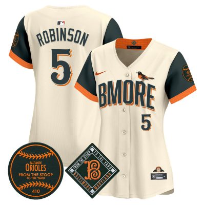 Women's Baltimore Orioles 2026 Vapor Premier Stitched Jersey - City Connect / Brooks Robinson