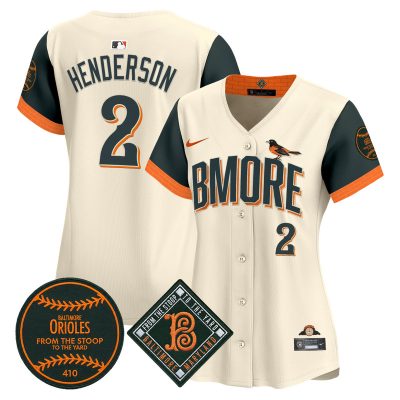 Women's Baltimore Orioles 2026 Vapor Premier Stitched Jersey - City Connect / Gunnar Henderson