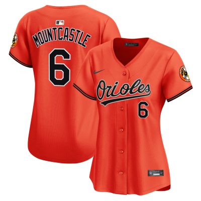 Women's Baltimore Orioles 2026 Vapor Premier Stitched Jersey - Orange / Ryan Mountcastle