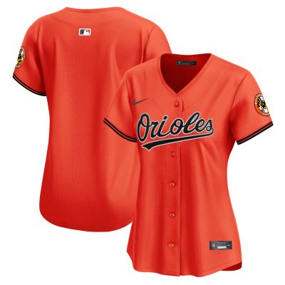 Women's Baltimore Orioles 2026 Vapor Premier Stitched Jersey - Orange / Team