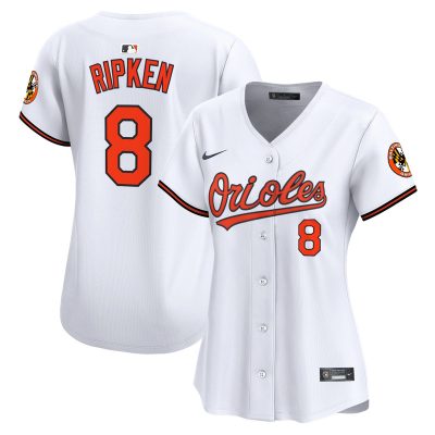 Women's Baltimore Orioles 2026 Vapor Premier Stitched Jersey - White / Cal Ripken