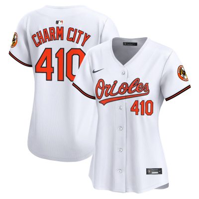 Women's Baltimore Orioles 2026 Vapor Premier Stitched Jersey - White / Charm City 410