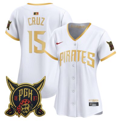 Women's Pittsburgh Pirates 2026 City Connect Vapor Premier Stitched Jersey - White / Oneil Cruz