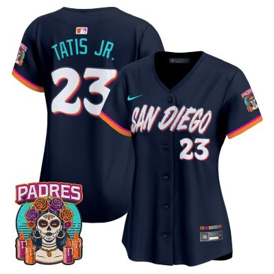 Women's San Diego Padres 2026 City Connect Vapor Premier Stitched Jersey - City Connect / Fernando Tatis Jr.
