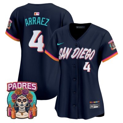 Women's San Diego Padres 2026 City Connect Vapor Premier Stitched Jersey - City Connect / Luis Arraez