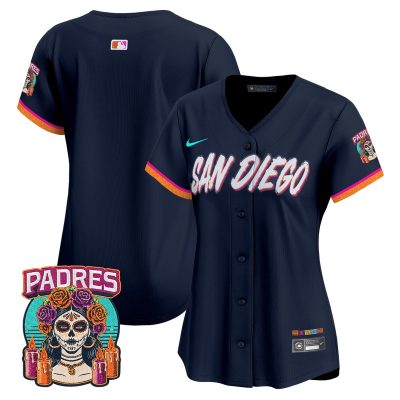 Women's San Diego Padres 2026 City Connect Vapor Premier Stitched Jersey - City Connect / Team