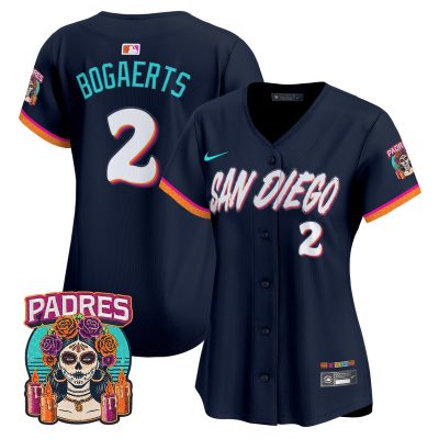 Women's San Diego Padres 2026 City Connect Vapor Premier Stitched Jersey - City Connect / Xander Bogaerts