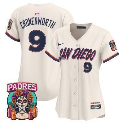 Women's San Diego Padres 2026 City Connect Vapor Premier Stitched Jersey - Cream / Jake Cronenworth