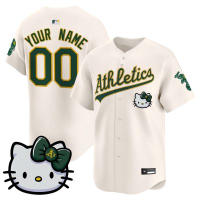 Athletics Hello Kitty Vapor Premier Limited Custom Jersey - Cream