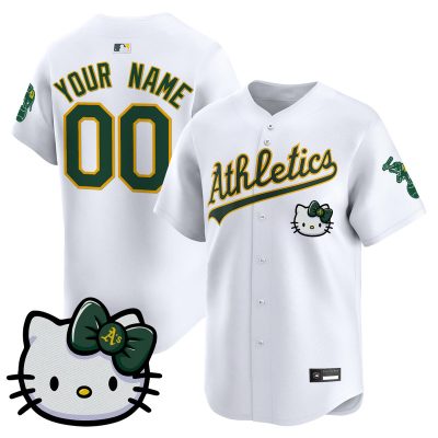 Athletics Hello Kitty Vapor Premier Limited Custom Jersey - White