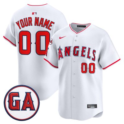 Los Angeles Angels 'Garret Anderson Tribute Patch' Vapor Premier Limited Custom Jersey - White