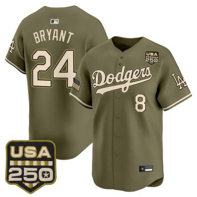 Los Angeles Dodgers 2026 Armed Forces Day Vapor Premier Limited Jersey - Kobe Bryant