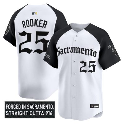 Men's Athletics 'Sacramento Gothic Edition' Vapor Premier Limited Jersey - Alternate / Brent Rooker