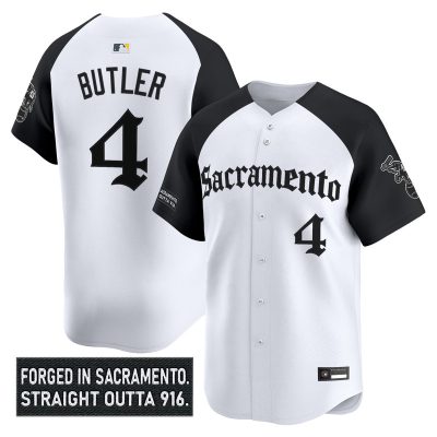 Men's Athletics 'Sacramento Gothic Edition' Vapor Premier Limited Jersey - Alternate / Lawrence Butler