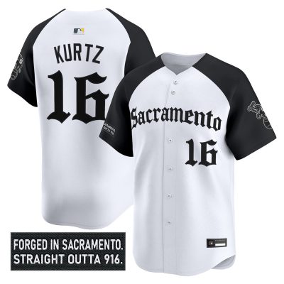 Men's Athletics 'Sacramento Gothic Edition' Vapor Premier Limited Jersey - Alternate / Nick Kurtz