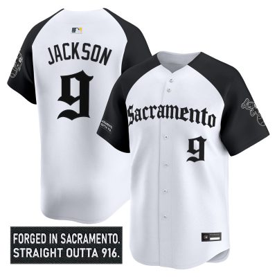 Men's Athletics 'Sacramento Gothic Edition' Vapor Premier Limited Jersey - Alternate / Reggie Jackson