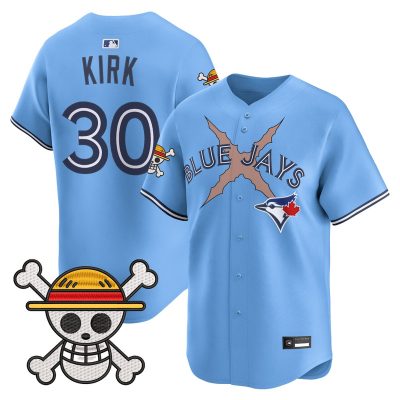 Men's Blue Jays x One Piece Vapor Premier Limited Jersey - Powder Blue / Alejandro Kirk