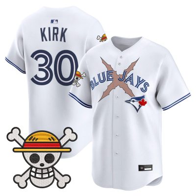 Men's Blue Jays x One Piece Vapor Premier Limited Jersey - White / Alejandro Kirk