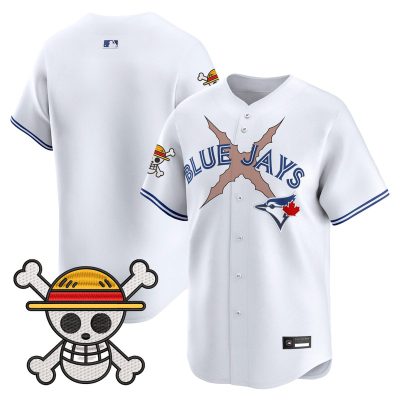 Men's Blue Jays x One Piece Vapor Premier Limited Jersey - White / Team