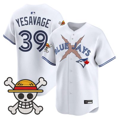 Men's Blue Jays x One Piece Vapor Premier Limited Jersey - White / Trey Yesavage