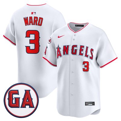 Men's Los Angeles Angels 'Garret Anderson Tribute Patch' Vapor Premier Limited Jersey - White / Taylor Ward