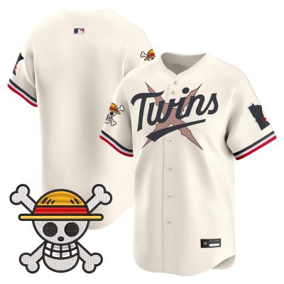 Men's Minnesota Twins x One Piece Vapor Premier Limited Jersey - Cream / Team