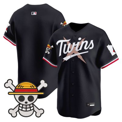 Men's Minnesota Twins x One Piece Vapor Premier Limited Jersey - Navy / Team