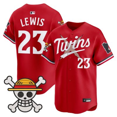 Men's Minnesota Twins x One Piece Vapor Premier Limited Jersey - Red / Royce Lewis