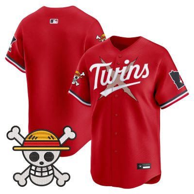 Men's Minnesota Twins x One Piece Vapor Premier Limited Jersey - Red / Team