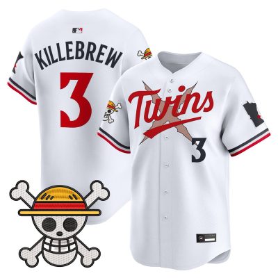 Men's Minnesota Twins x One Piece Vapor Premier Limited Jersey - White / Harmon Killebrew