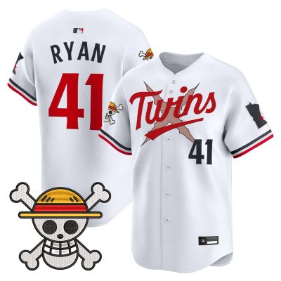 Men's Minnesota Twins x One Piece Vapor Premier Limited Jersey - White / Joe Ryan