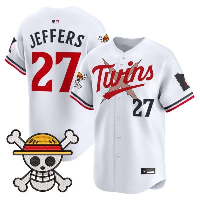 Men's Minnesota Twins x One Piece Vapor Premier Limited Jersey - White / Ryan Jeffers
