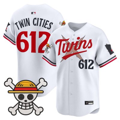 Men's Minnesota Twins x One Piece Vapor Premier Limited Jersey - White / Twin Cities 612