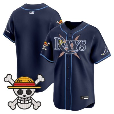 Men's Tampa Bay Rays x One Piece Vapor Premier Limited Jersey - Navy / Team