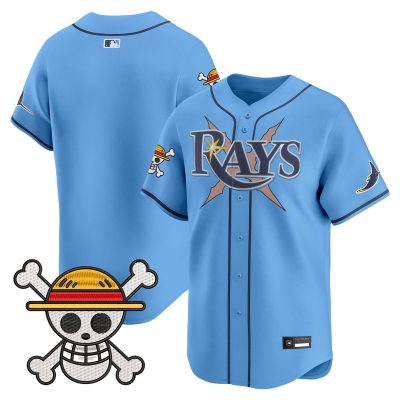 Men's Tampa Bay Rays x One Piece Vapor Premier Limited Jersey - Powder Blue / Team
