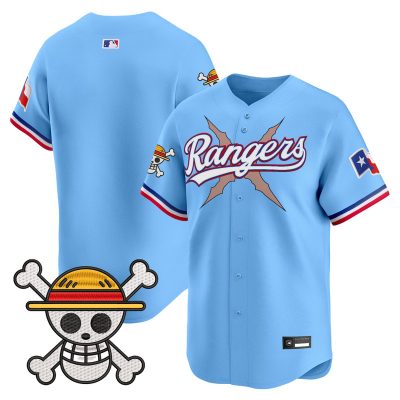 Men's Texas Rangers x One Piece Vapor Premier Limited Jersey - Blue / #Team