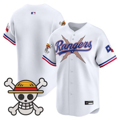 Men's Texas Rangers x One Piece Vapor Premier Limited Jersey - White / #Team
