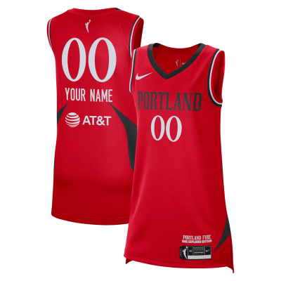 Portland Fire Unisex Victory Custom Jersey - Explorer Edition - Red