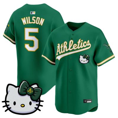 Unisex Athletics Hello Kitty Vapor Premier Limited Jersey - Green / Jacob Wilson