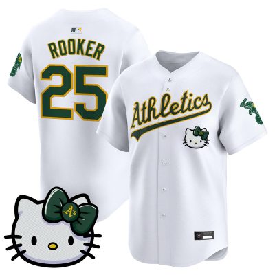 Unisex Athletics Hello Kitty Vapor Premier Limited Jersey - White / Brent Rooker