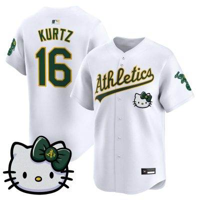 Unisex Athletics Hello Kitty Vapor Premier Limited Jersey - White / Nick Kurtz