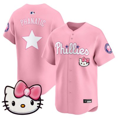 Unisex Philadelphia Phillies Hello Kitty Vapor Premier Limited Jersey - Pink / Phanatic