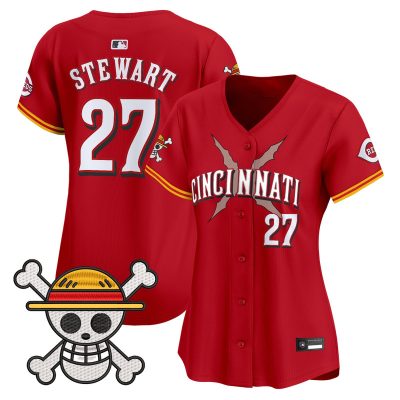 Women's Cincinnati Reds x One Piece Vapor Premier Limited Jersey - Red / Sal Stewart