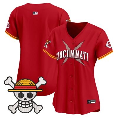 Women's Cincinnati Reds x One Piece Vapor Premier Limited Jersey - Red / Team