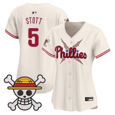 Women's Philadelphia Phillies x One Piece Vapor Premier Limited Jersey - Cream / Bryson Stott